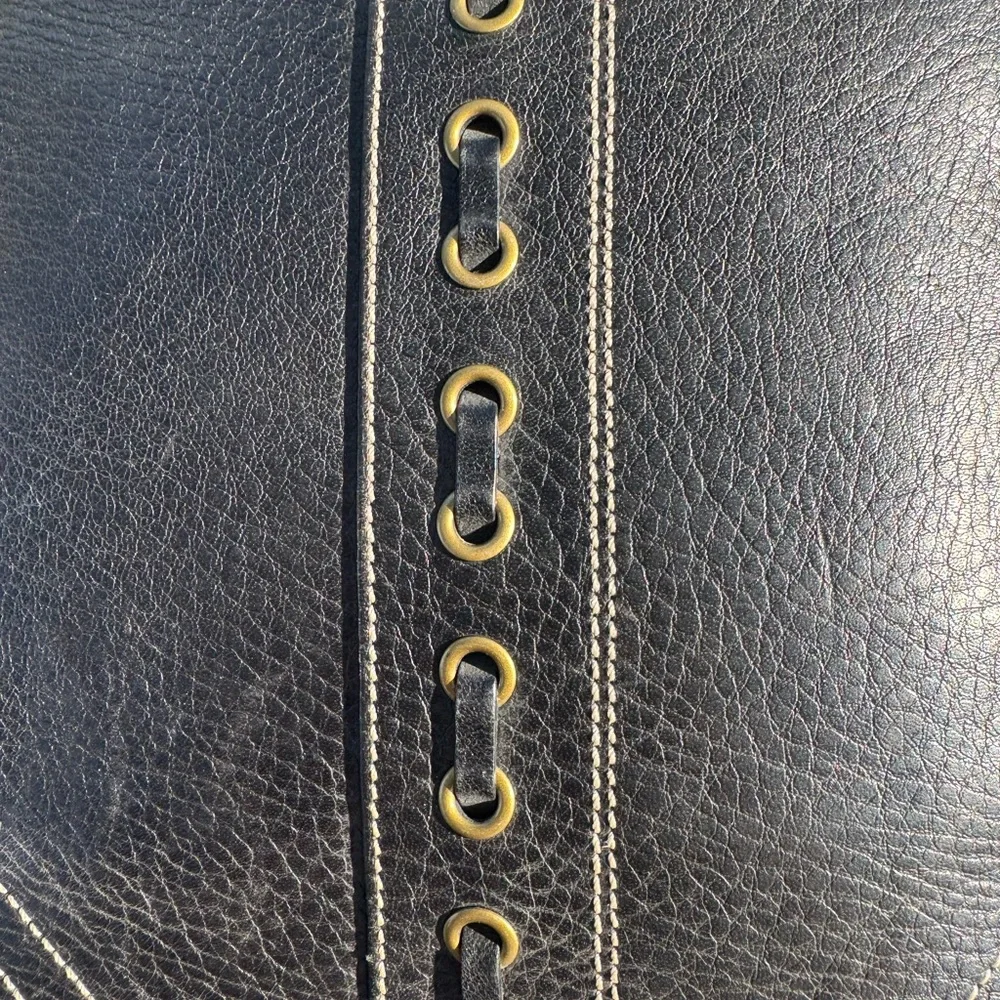 Coach Chelsea Vintage Lace Stitched Duffle Crossbody Bag - Picture 6 of 12